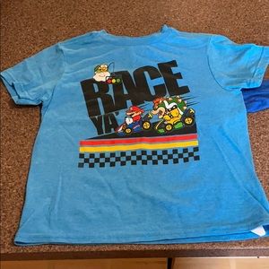 2 Super Mario graphic t shirts